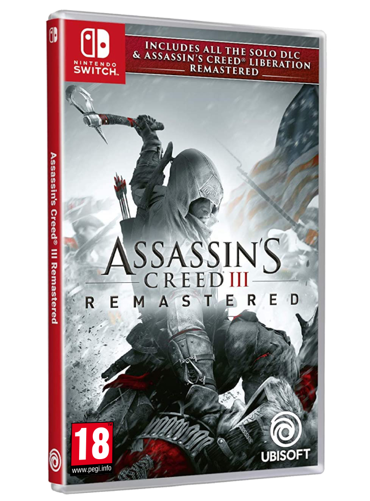 ASSASSINS CREED 3 ASSASSINS CREED LIBERATION REMASTER Нинтендо Суич