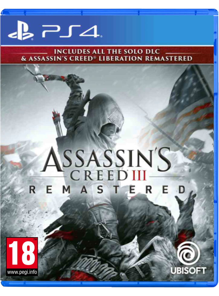 ASSASSINS CREED 3 ASSASSINS CREED LIBERATION REMASTER Плейстейшън 4