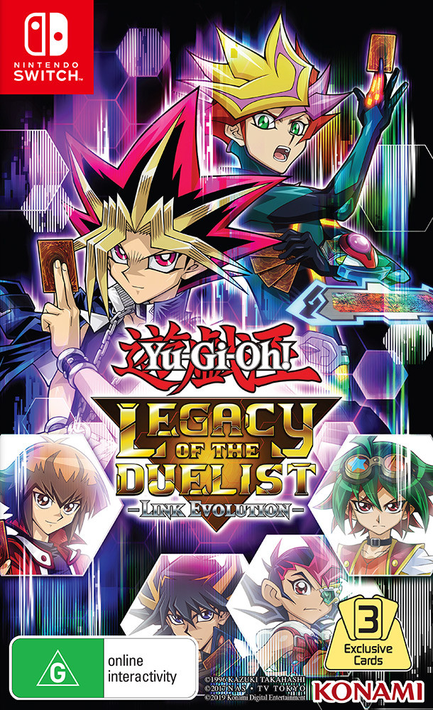 Yu Gi Oh! Legacy of the Duelist Link Evolution Нинтендо Суич