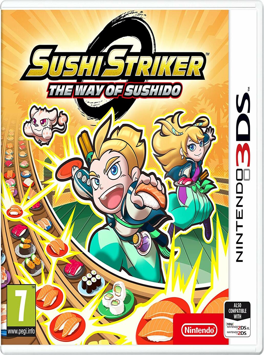 Sushi Striker The Way of Sushido Нинтендо 3DS