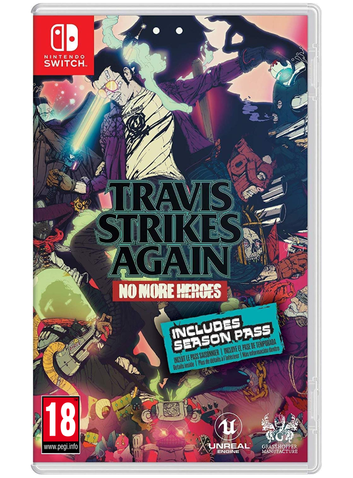 Travis Strikes Again No More Heroes Includes Season Pass Нинтендо Суич