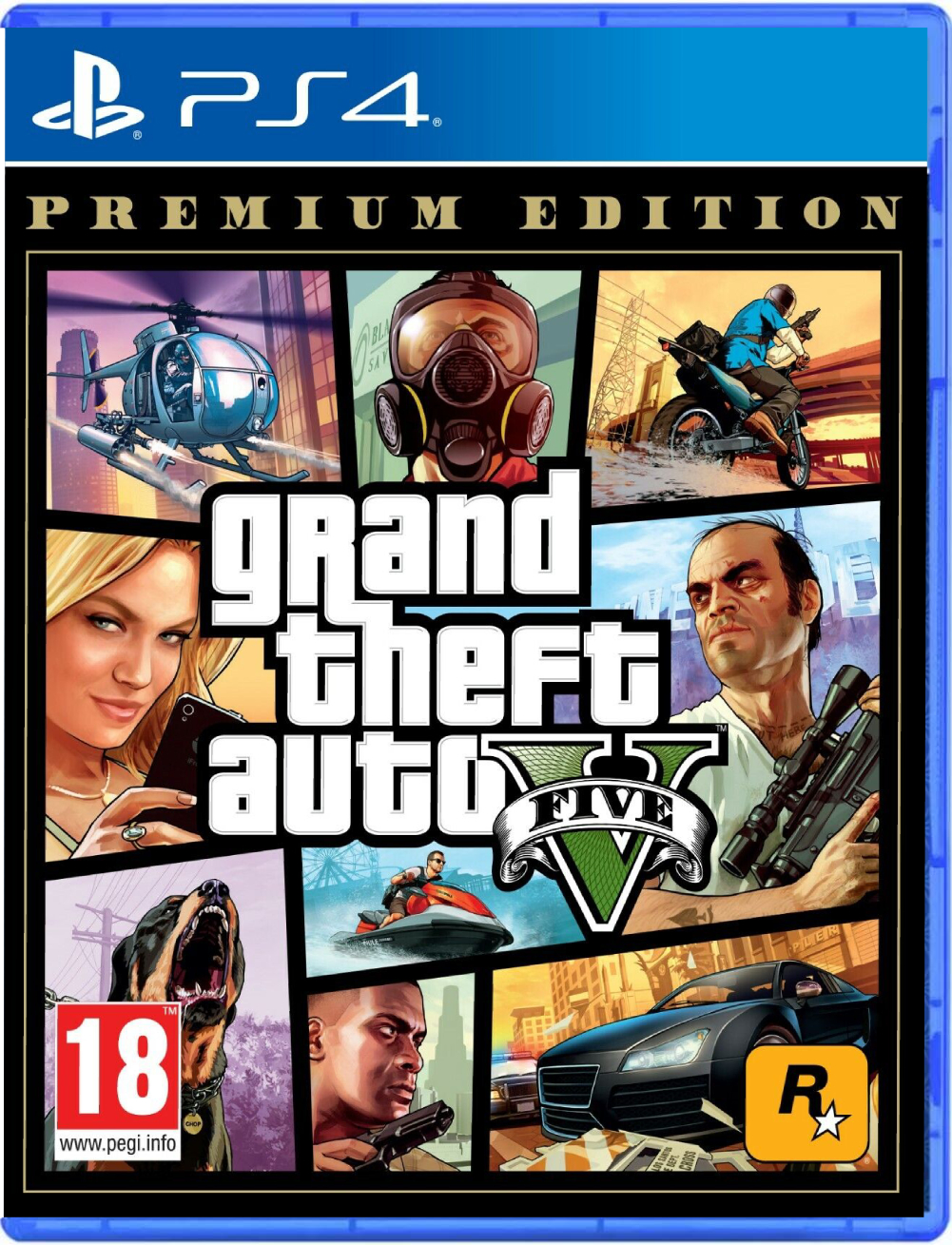 Grand Theft Auto V - Premium Online Edition Плейстейшън 4