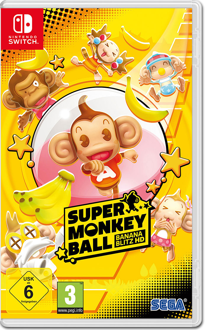 SUPER MONKEY BALL BANANA BLITZ Нинтендо Суич