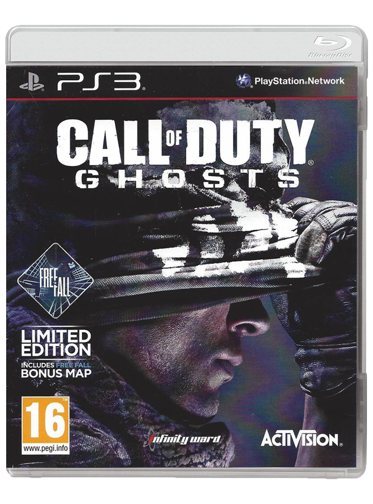 CALL OF DUTY GHOSTS LIMITED EDITION Плейстейшън 3