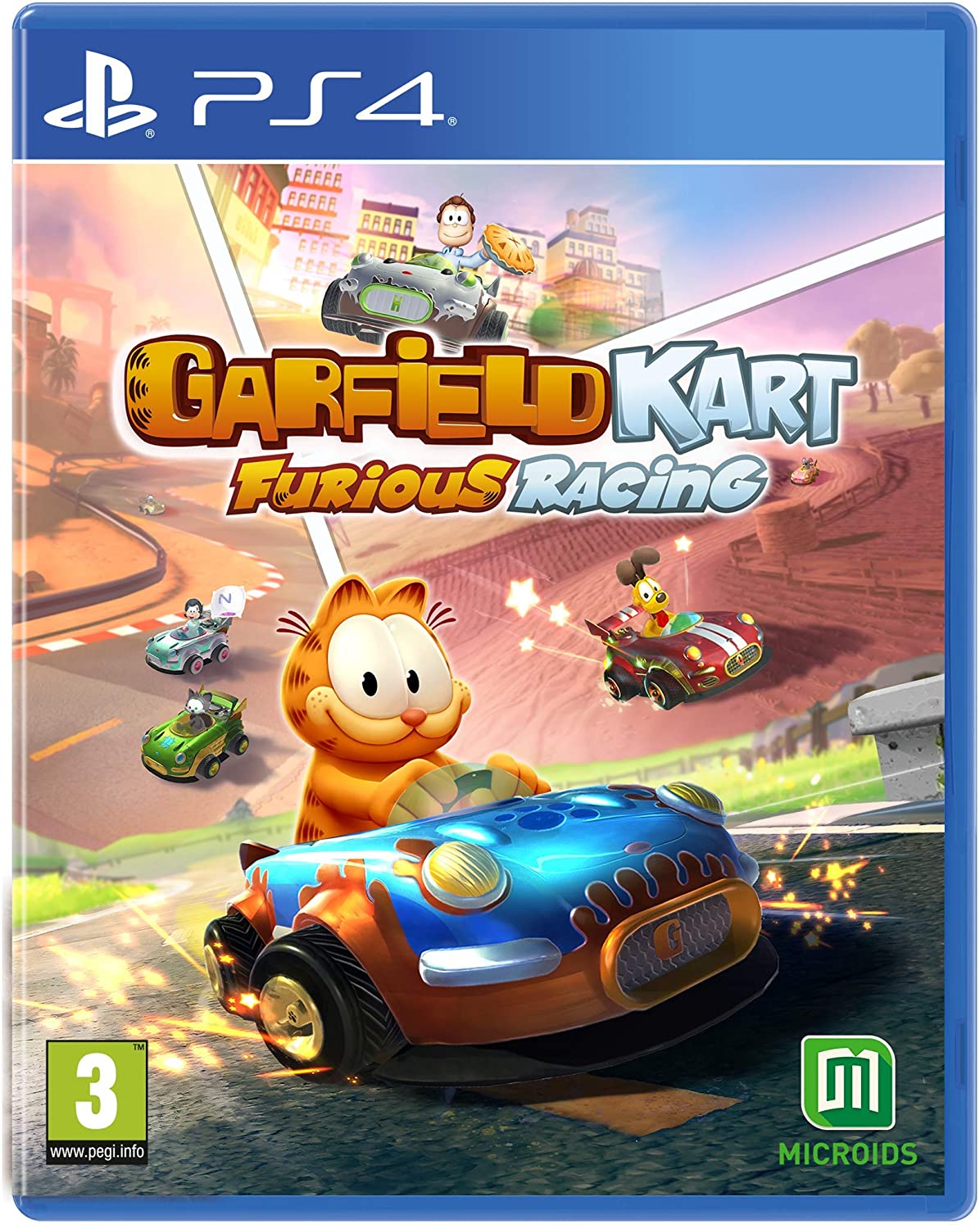 GARFIELD KART FURIOUS RACING Плейстейшън 4