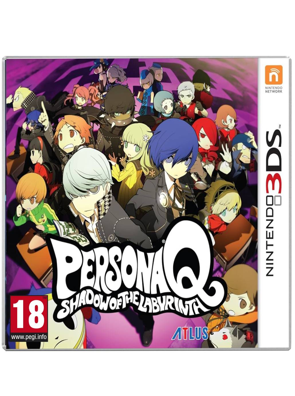 Persona Q Shadow of the Labyrinth Нинтендо 3DS