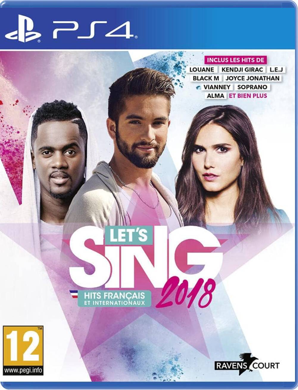 Let\'s Sing 2018 Inc. Mic Плейстейшън 4