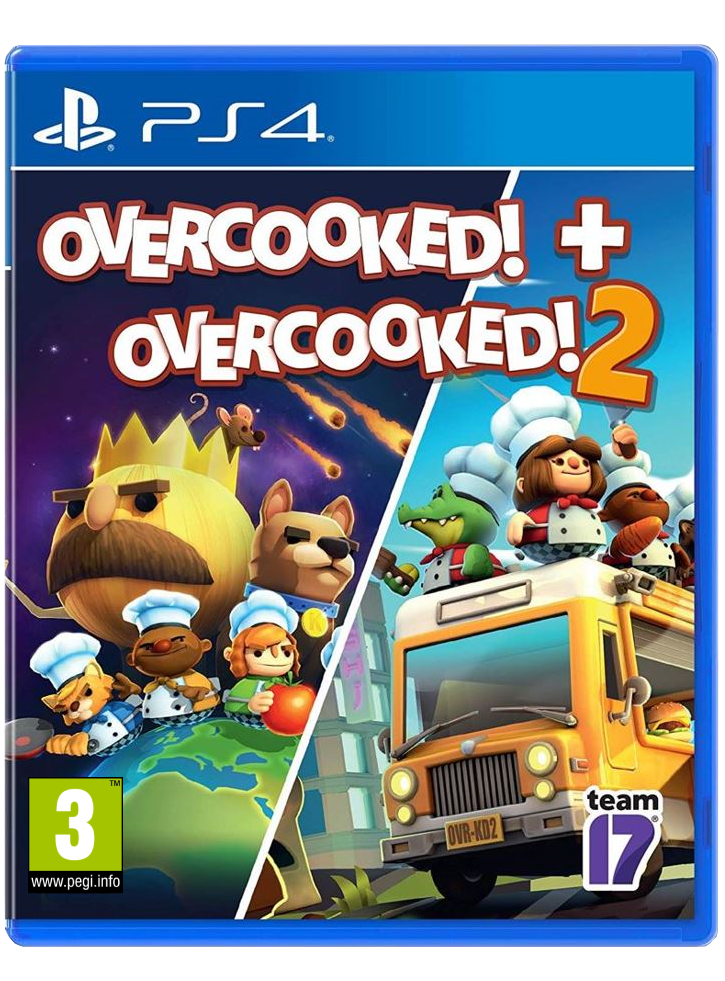 Overcooked Overcooked 2 Double Pack Плейстейшън 4