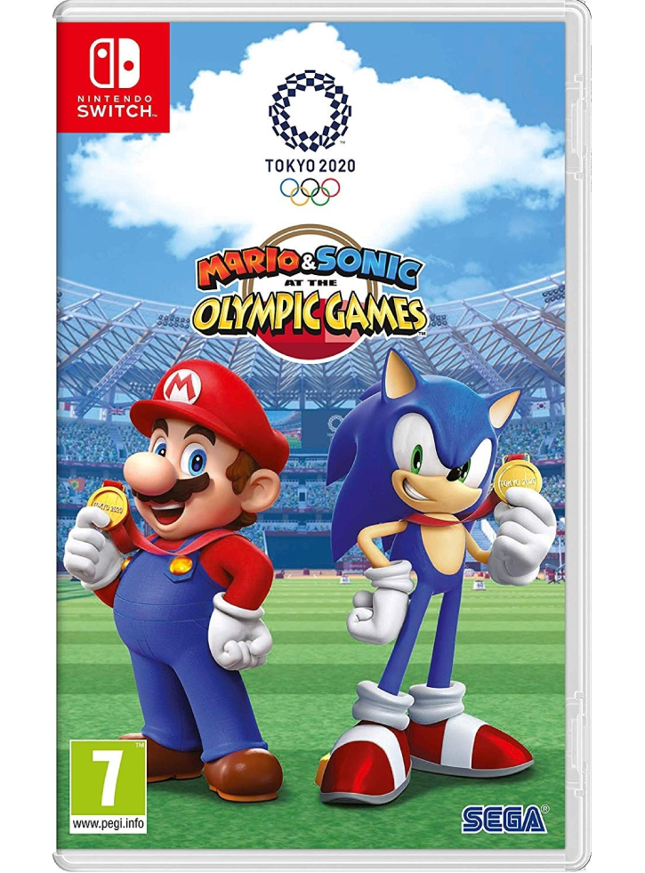 Mario Sonic at the Olympic Games Tokyo 2020 Нинтендо Суич