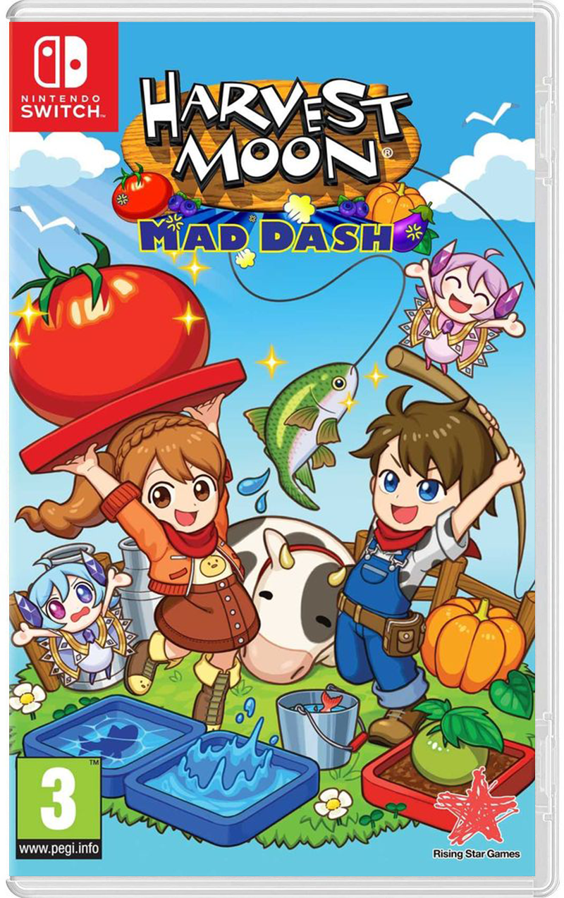 Harvest Moon Mad Dash Нинтендо Суич