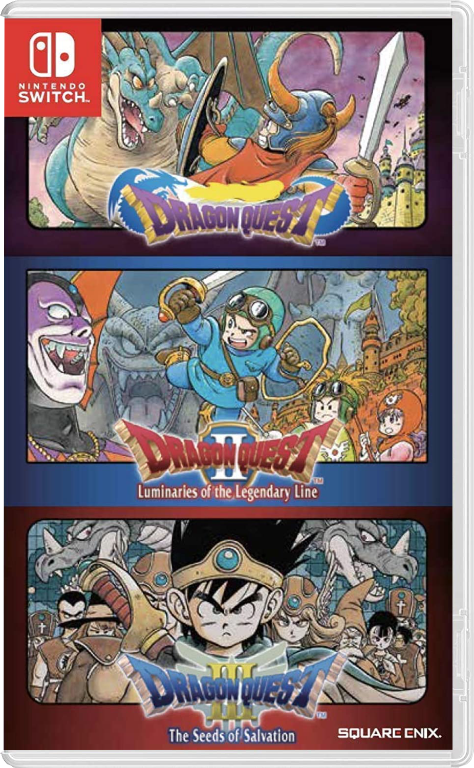 Dragon Quest I, II III 1, 2 3 Collection Нинтендо Суич