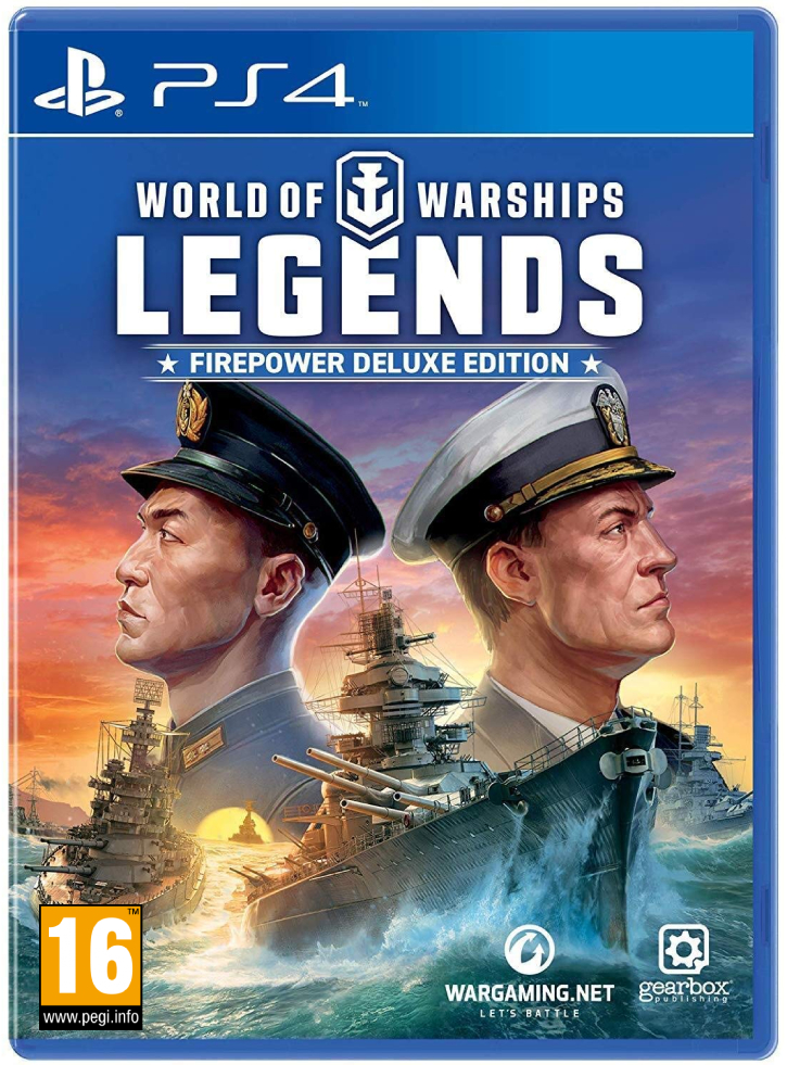 World of Warships Legends Firepower Deluxe Edition Плейстейшън 4