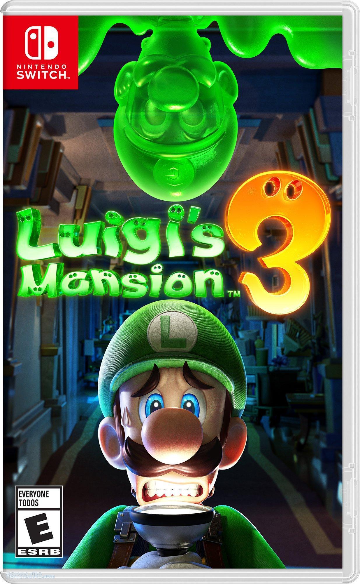 Luigi\'s Mansion 3 Box Нинтендо Суич