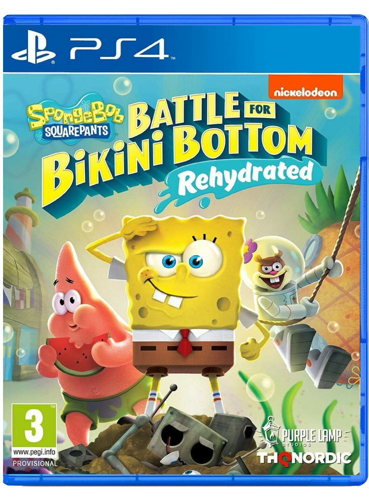 Spongebob SquarePants Battle for Bikini Bottom Rehydrated Плейстейшън 4