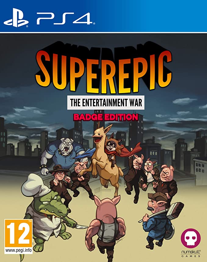 SuperEpic The Entertainment War Badge Edition Плейстейшън 4