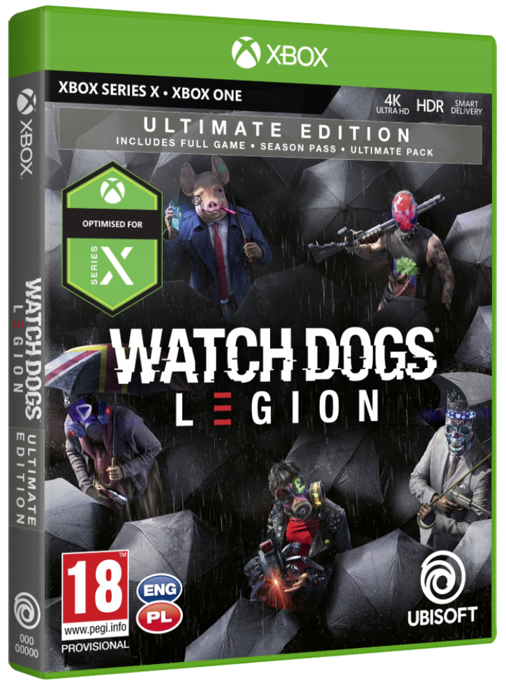 WATCH DOGS LEGION ULTIMATE EDITION XBOX ONE