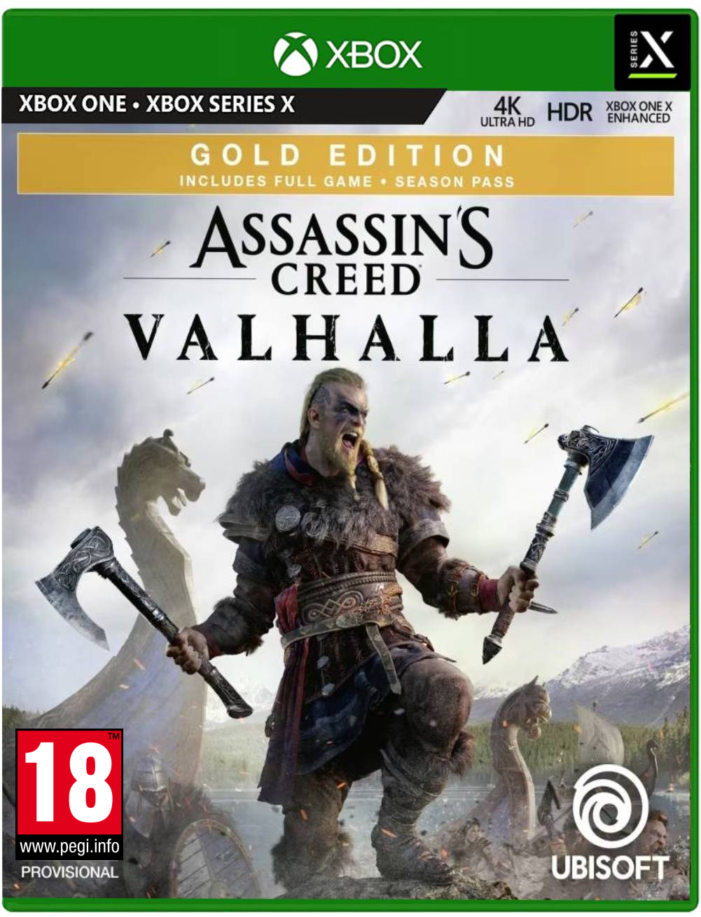 ASSASSINS CREED VALHALLA GOLD EDITION XBOX ONE