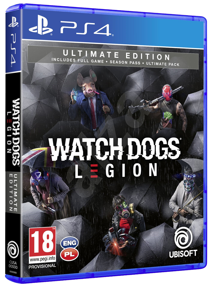 WATCH DOGS LEGION ULTIMATE EDITION Плейстейшън 4