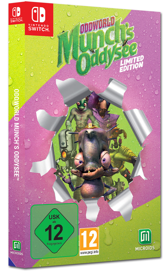 Oddworld Munch\'s Oddysee Limited Edition Нинтендо Суич