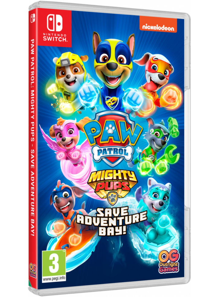 Paw Patrol Mighty Pups Save Adventure Bay Нинтендо Суич