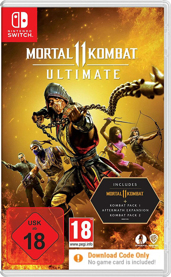 Mortal Kombat 11 Ultimate (Code in a Box) Нинтендо Суич