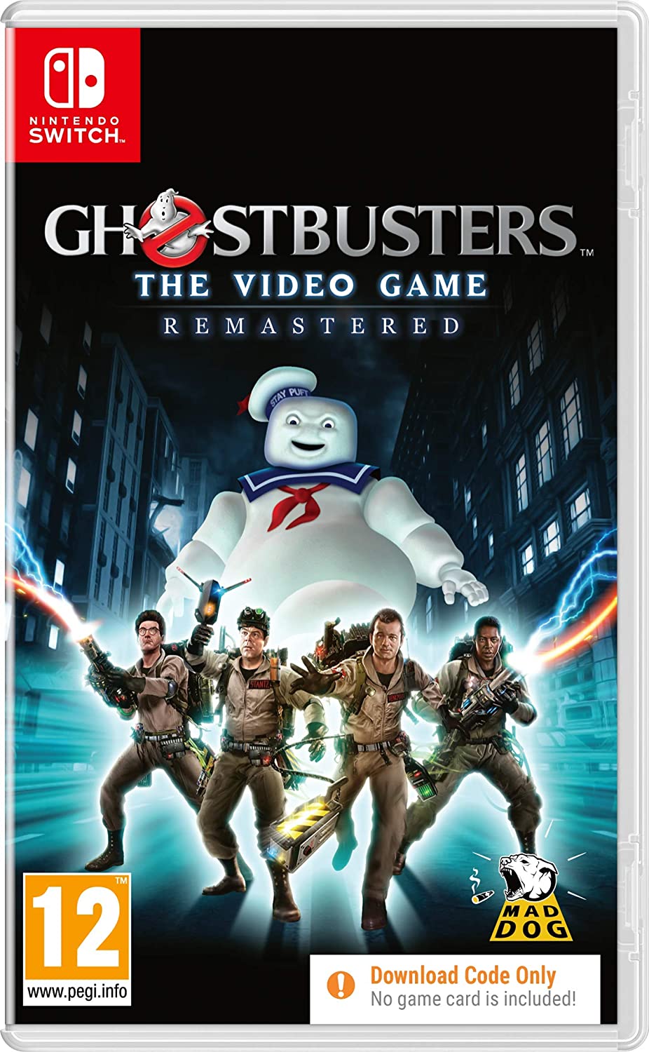 Ghostbusters The Video Game Remastered (Code in a Box) Нинтендо Суич