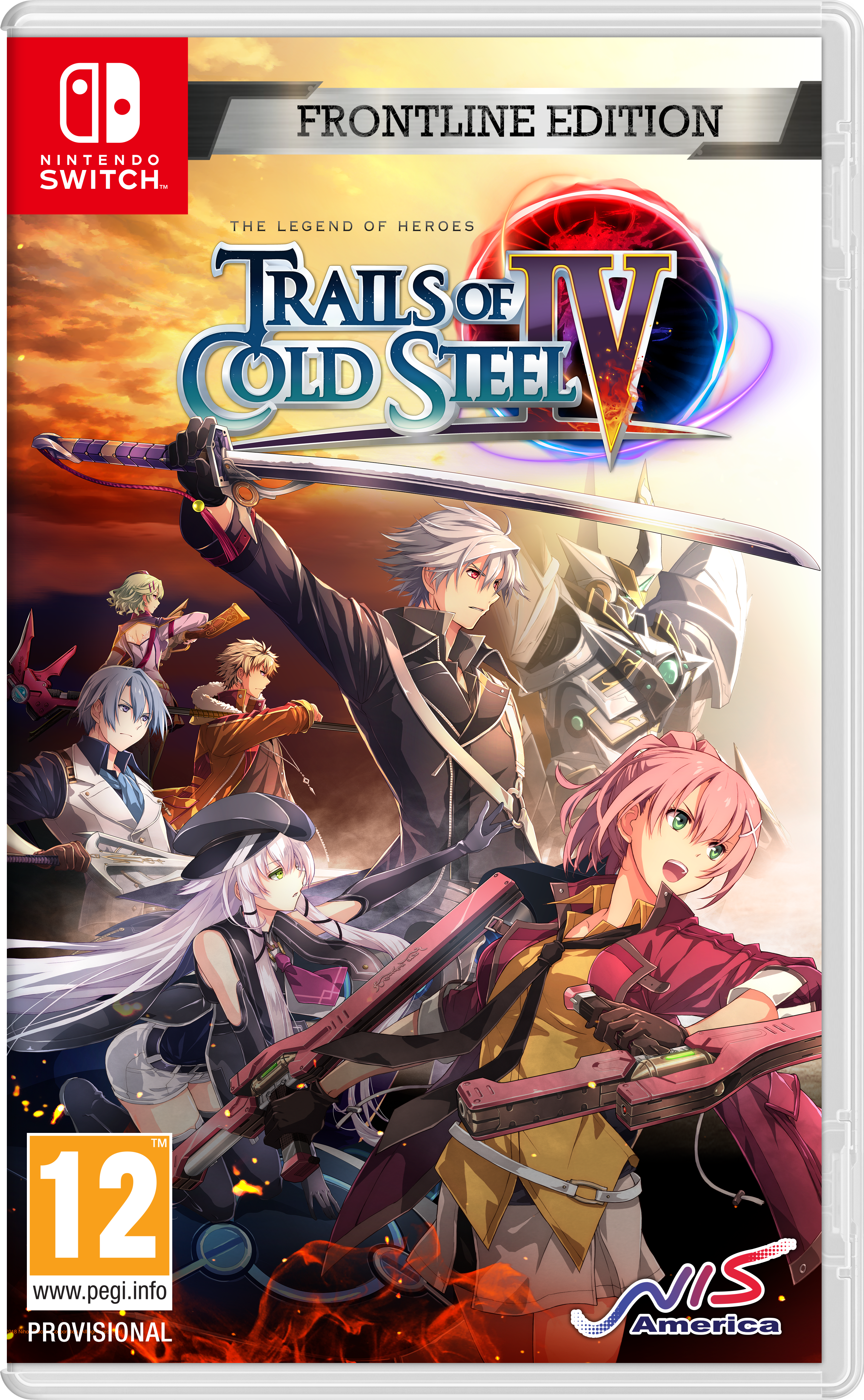 Trails of Cold Steel IV Frontline Edition Нинтендо Суич