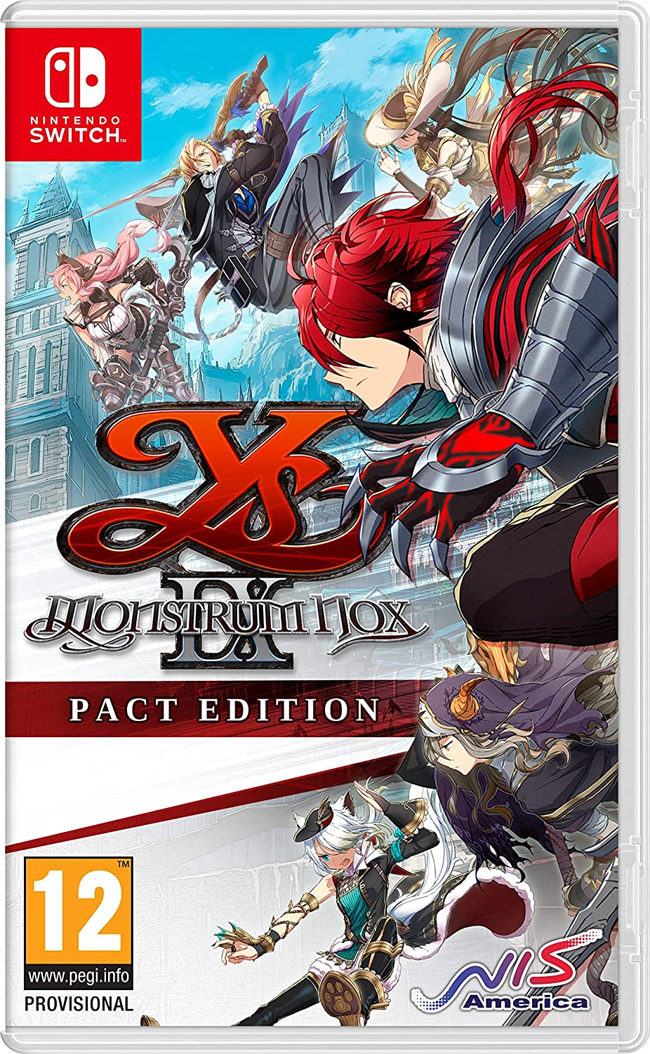 Ys Ix Monstrum Nox Pact Edition Нинтендо Суич