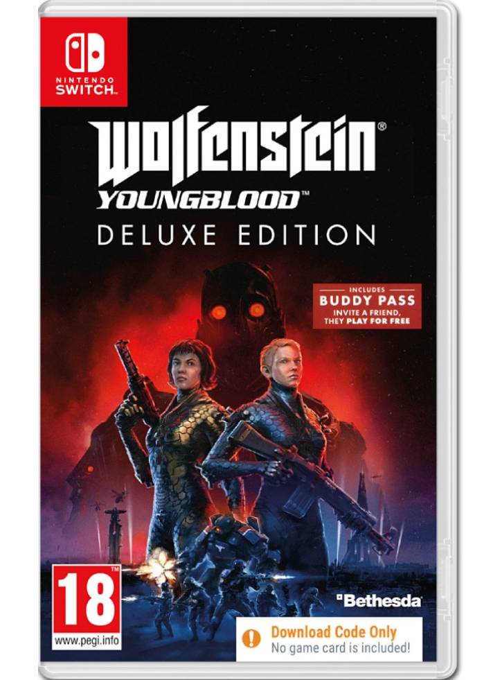 Wolfenstein Youngblood Deluxe Edition (Code in a Box) Нинтендо Суич