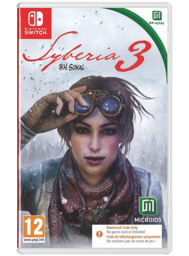 Syberia (Code in a Box) Нинтендо Суич