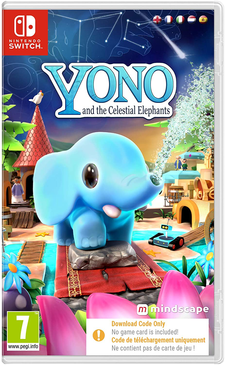 Yono and the Celestial Elephants (Code in a Box) Нинтендо Суич