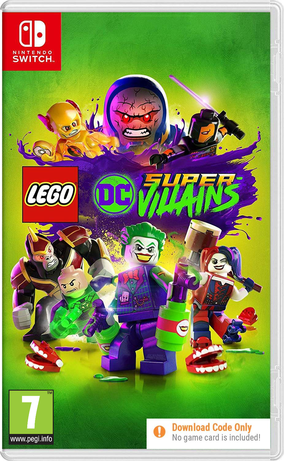 LEGO DC Super Villains Code In Box Нинтендо Суич