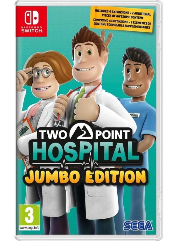 TWO POINT HOSPITAL JUMBO EDITION Нинтендо Суич