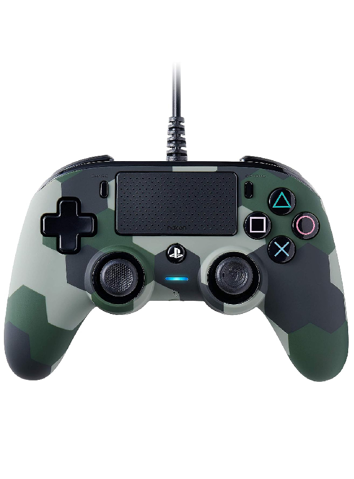 Nacon Wired Compact Controller - Camo Green