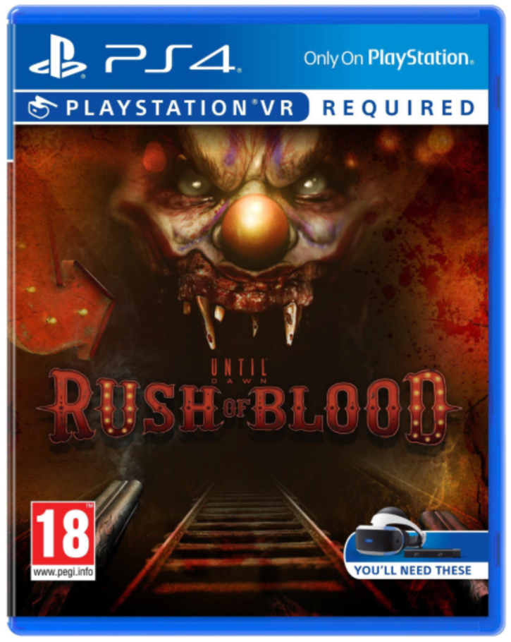 Until Dawn Rush of Blood Плейстейшън 4