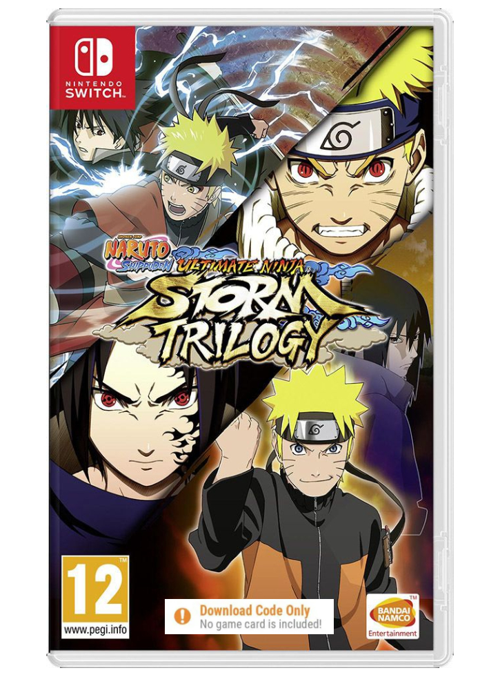 Naruto Shippuden Ultimate Ninja Storm Trilogy (code in box) Нинтендо Суич