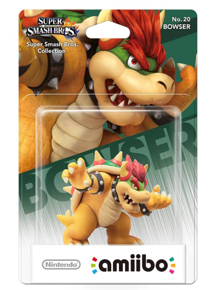 AMIIBO BOWSER NO. 20 SUPER SMASH