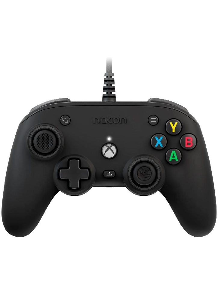 Controller Nacon Compact Lic. Ufficiale Xbox Nero