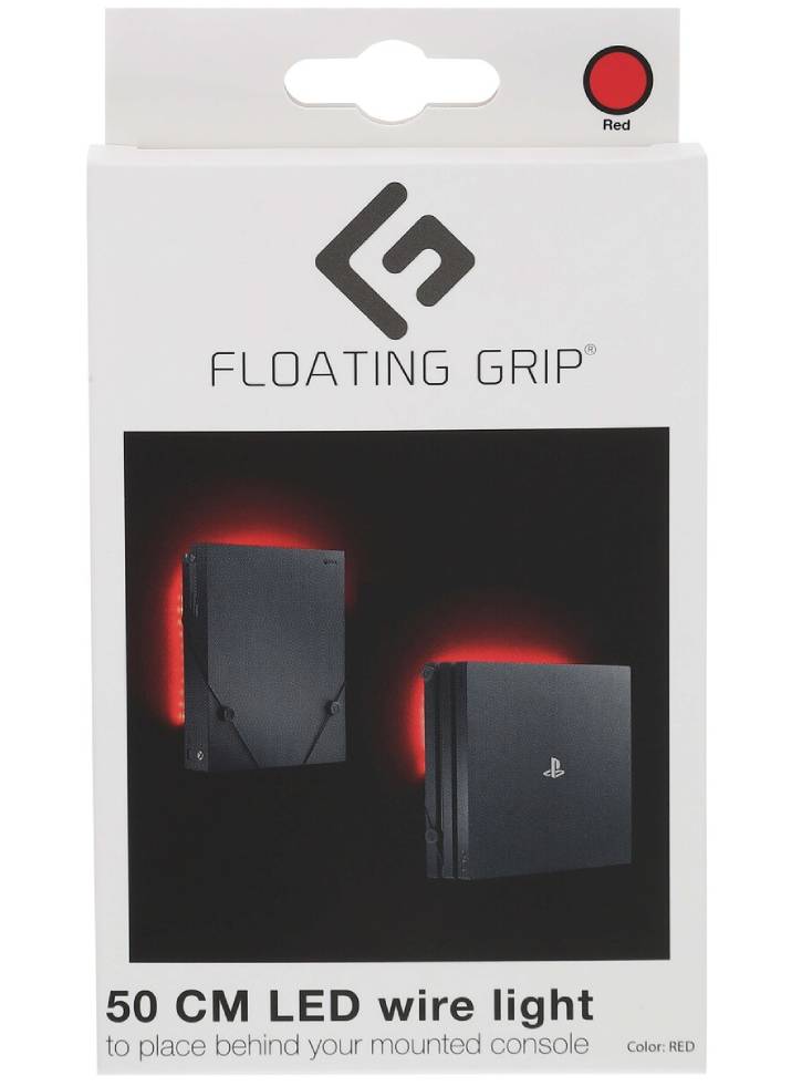 Floating Grip Led Rosu USB Playstation 4