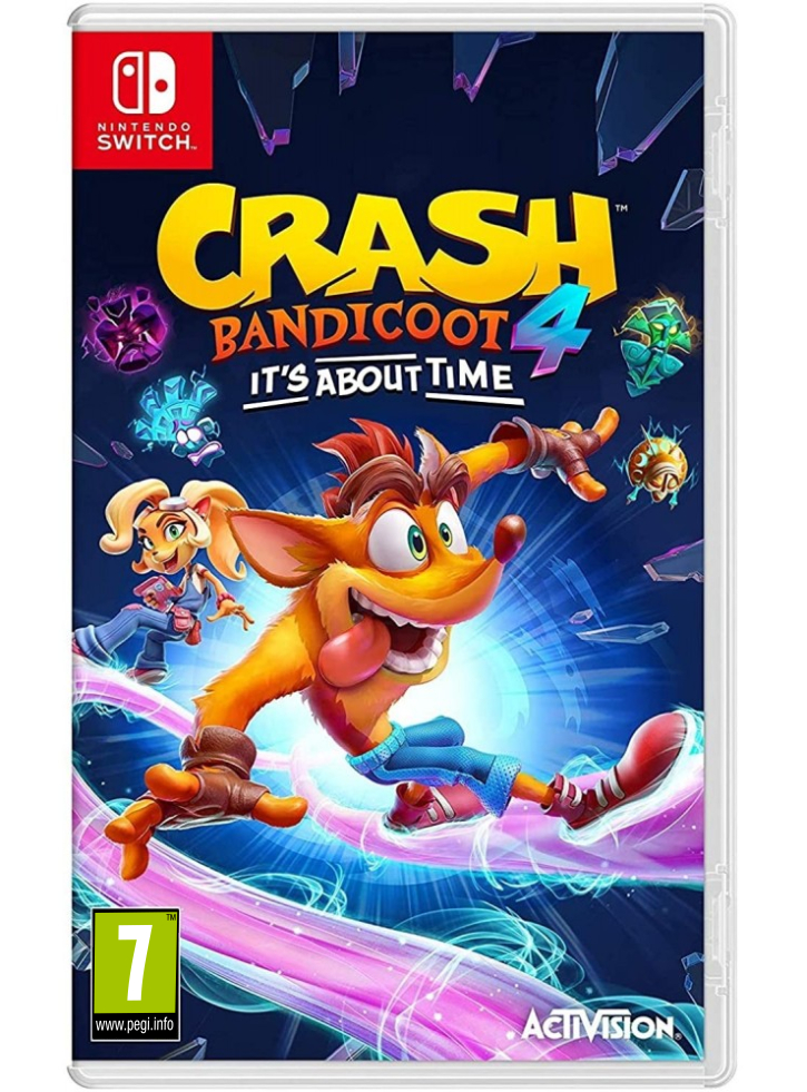 Crash Bandicoot 4 It\'s About Time Нинтендо Суич