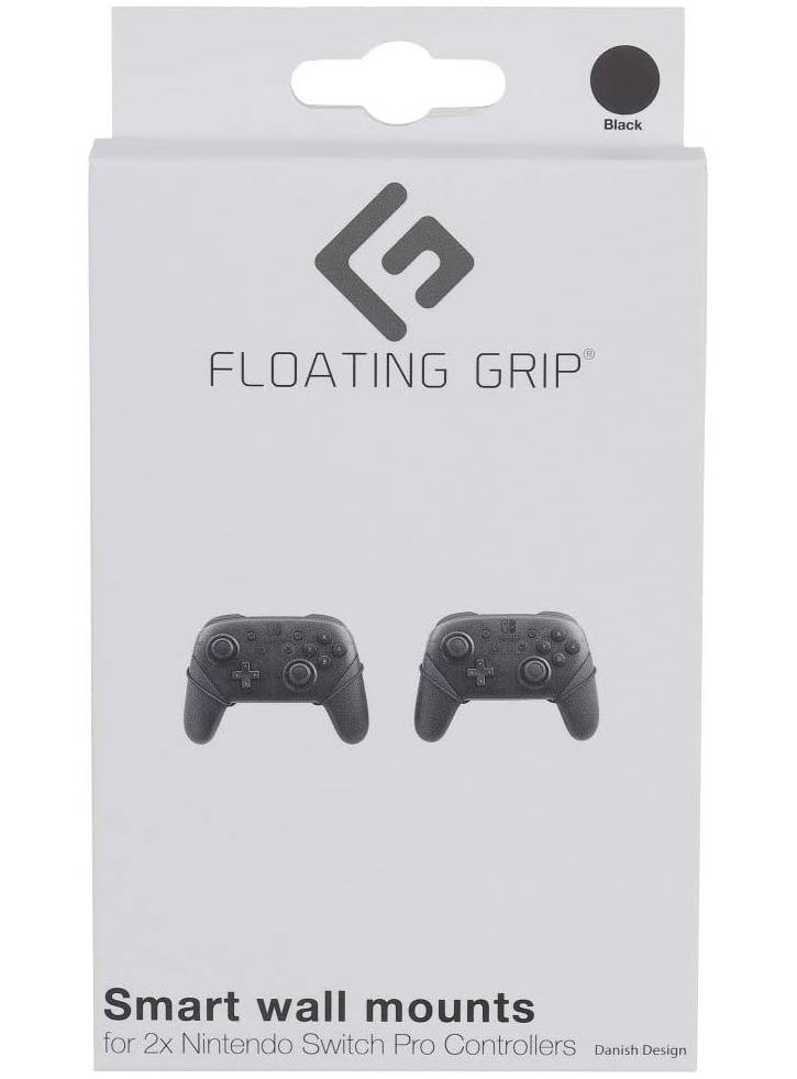 Suport Perete Negru Floating Grip Controllere Nintendo Switch