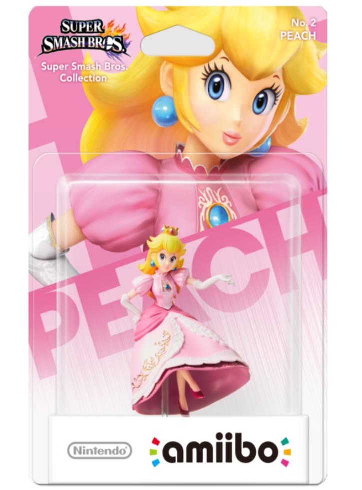 Nintendo Amiibo Figurine Peach