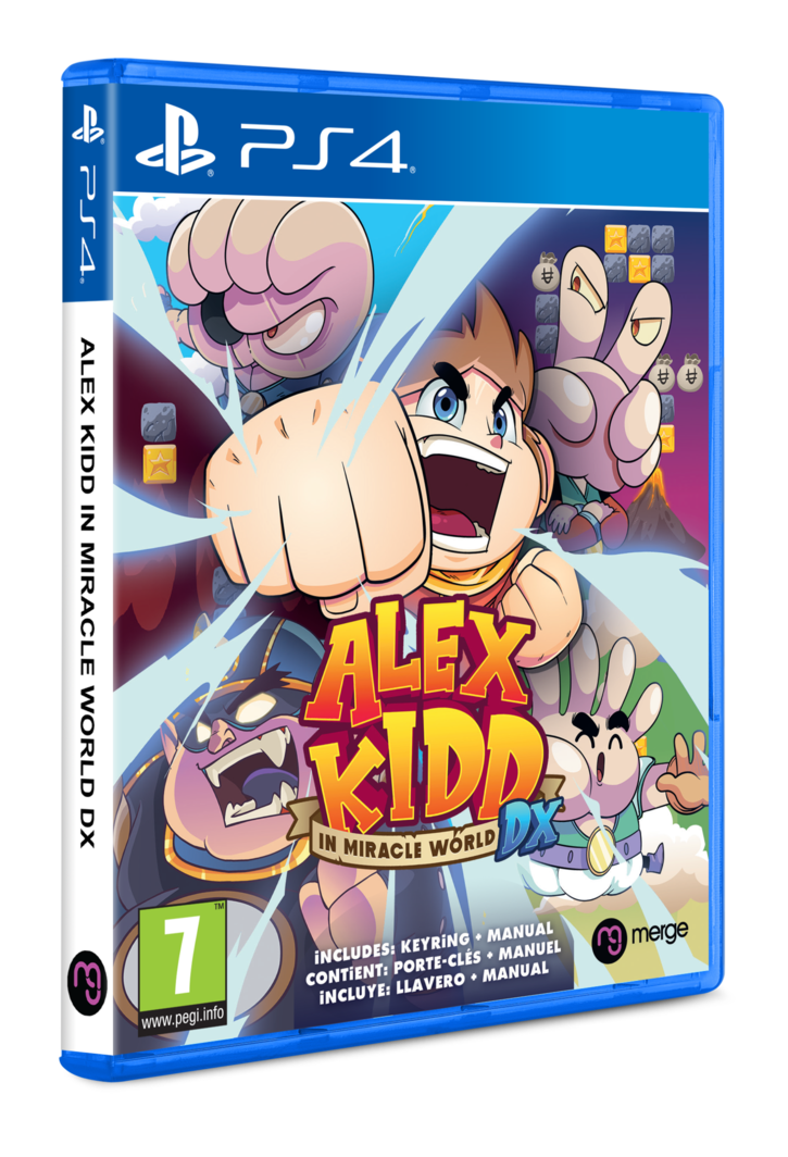 Alex Kidd in Miracle World DX Плейстейшън 4