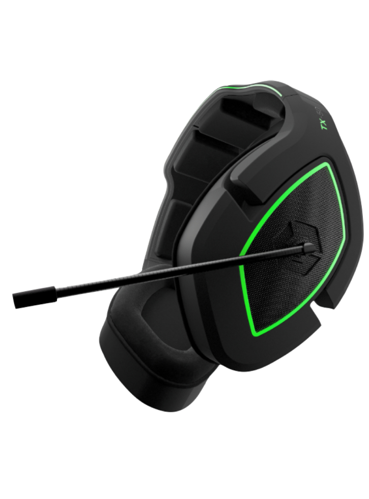 TX-50 Wireless RF Stereo Gaming Headset (Black/Green)