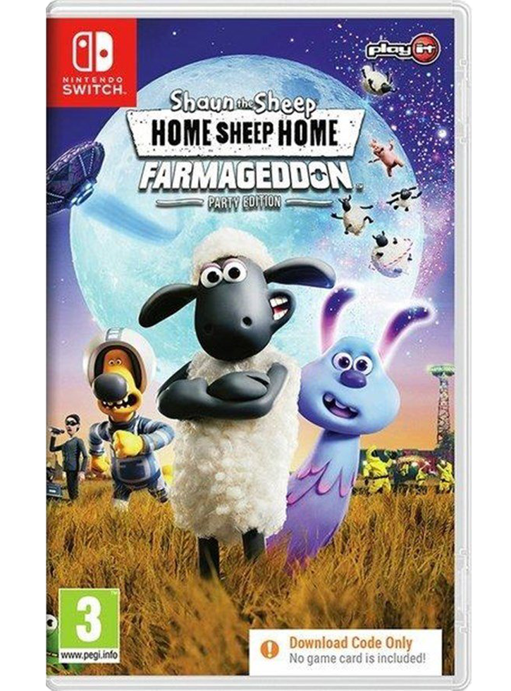 Shaun the Sheep Home Sheep: Home Farmageddon Party Edition(Code in a box) Нинтендо Суич