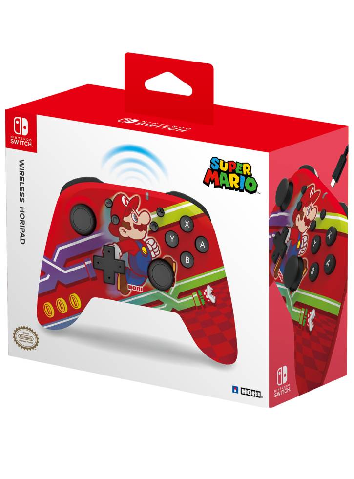 Controller Hori Wireless Horipad Super Mario NEW DESIGN