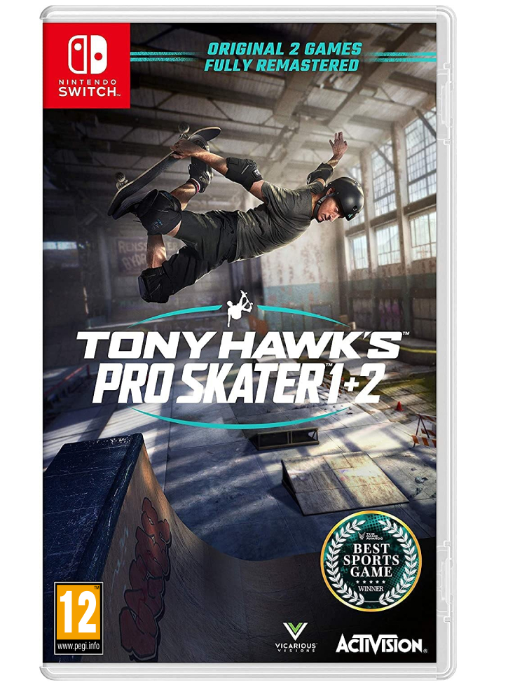 Tony Hawk\'s Pro Skater 1+2 Нинтендо Суич