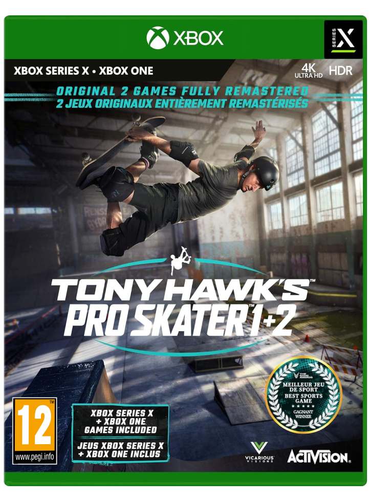 Tony Hawk\'s Pro Skater 1+2 XBOX СЕРИЯ X