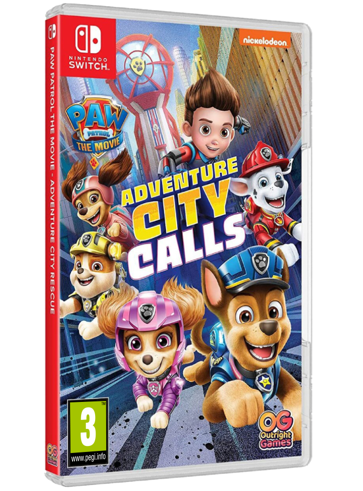 PAW Patrol The Movie Adventure City Calls Нинтендо Суич