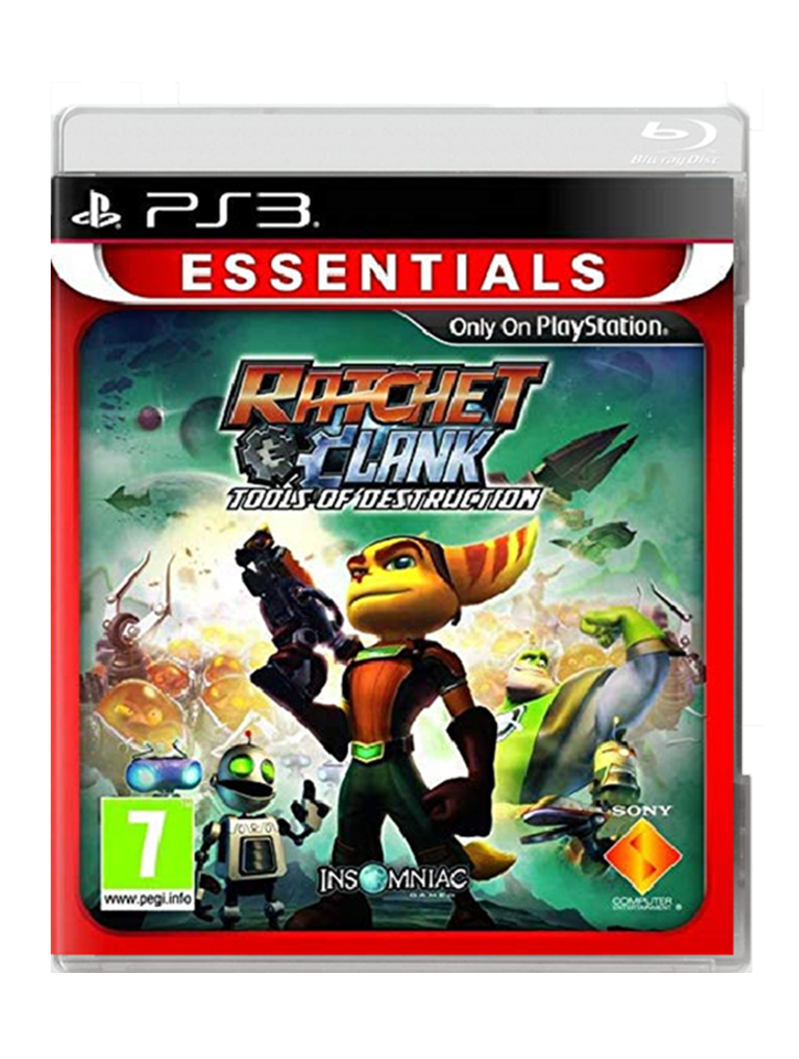 Ratchet & Clank Tools Of Destruction Essentials Плейстейшън 3